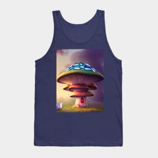 Enchanting Home for Sale (8) - Magic Mushroom House Tank Top